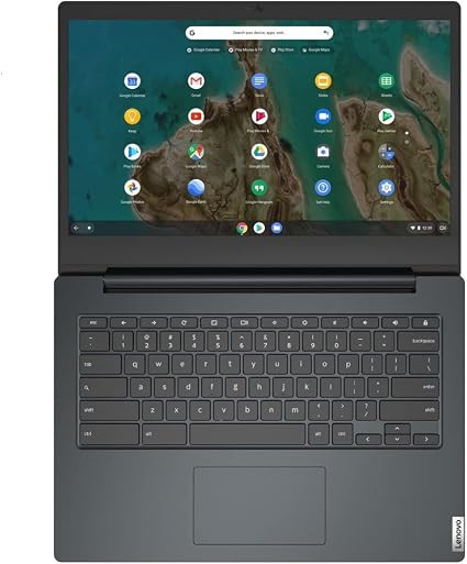 لپتاپ کروم بوک 14 اینچی لنوو مدل Chromebook IdeaPad 3 CB 14IGL05 - نگهداری شارژ تا 10 ساعت - استوک