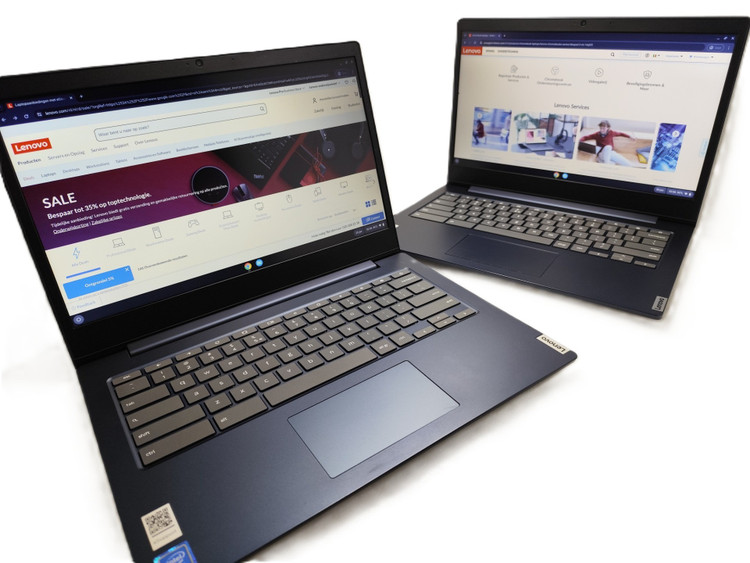 لپتاپ کروم بوک 14 اینچی لنوو مدل Chromebook IdeaPad 3 CB 14IGL05 - نگهداری شارژ تا 10 ساعت - استوک