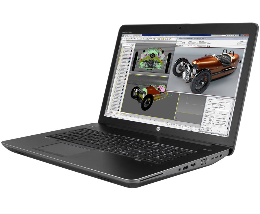 لپ تاپ اچ پی مدل  HP ZBook 17 G3 | Core i7-6820HQ | Ram 16 | 256 SSD | 4G Nvidia Quadro M2000M - استوک